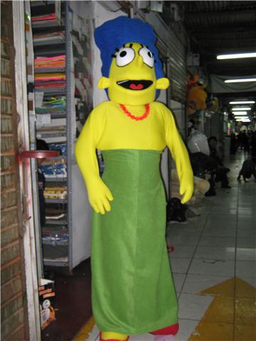 Marge Simpson Mascot Character Costume