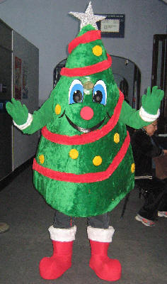 Christmas Tree Mascot